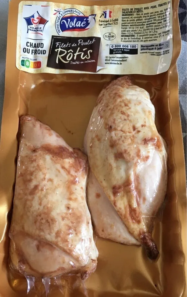 Filets de poulet