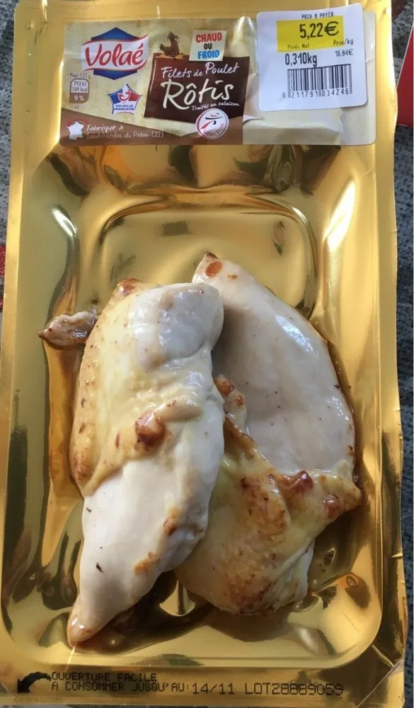 Filet poulet roti