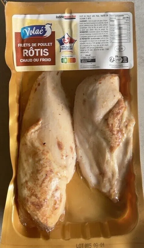 Filets de poulet rôtis