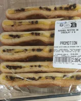 Suisse pépites de chocolat