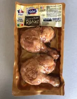 Cuisses de poulet roties