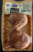 Cuisse de poulet roties