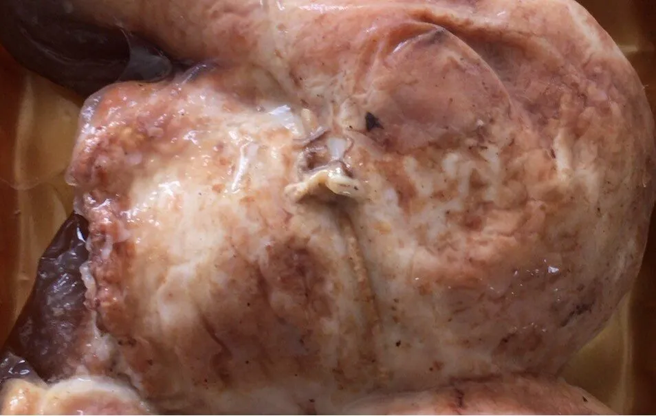 Cuisses de poulet roties