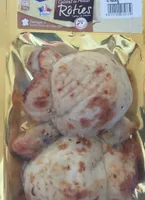 Cuisses de poulet roties