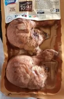 Cuisses de poules roties