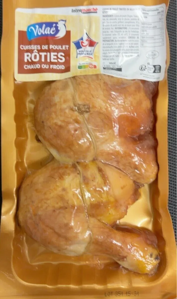 Cuisses De Poulet Rôties