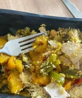 Poulet griller semoule tajines