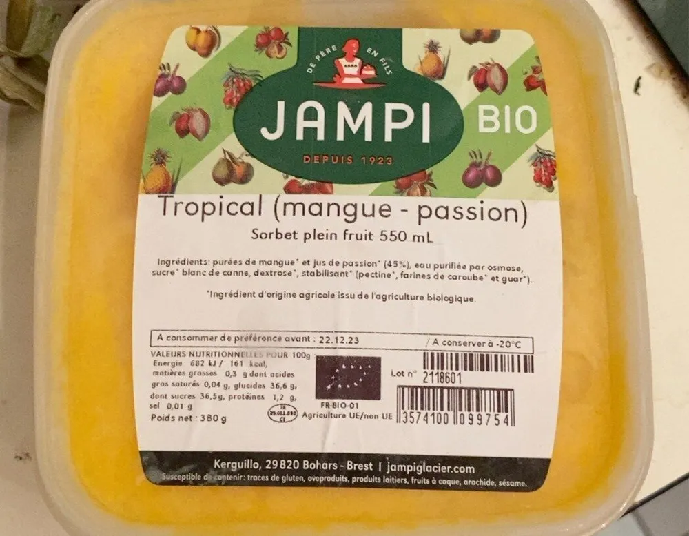 Tropical mangue passion