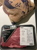 Sterling silver beef Boneless Blade Simmering Steak Raw