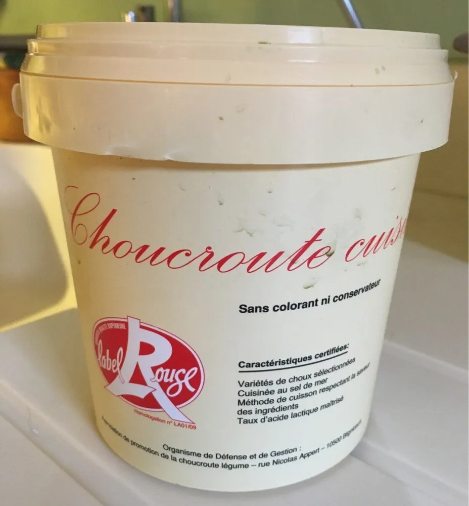Choucroute cuisinée