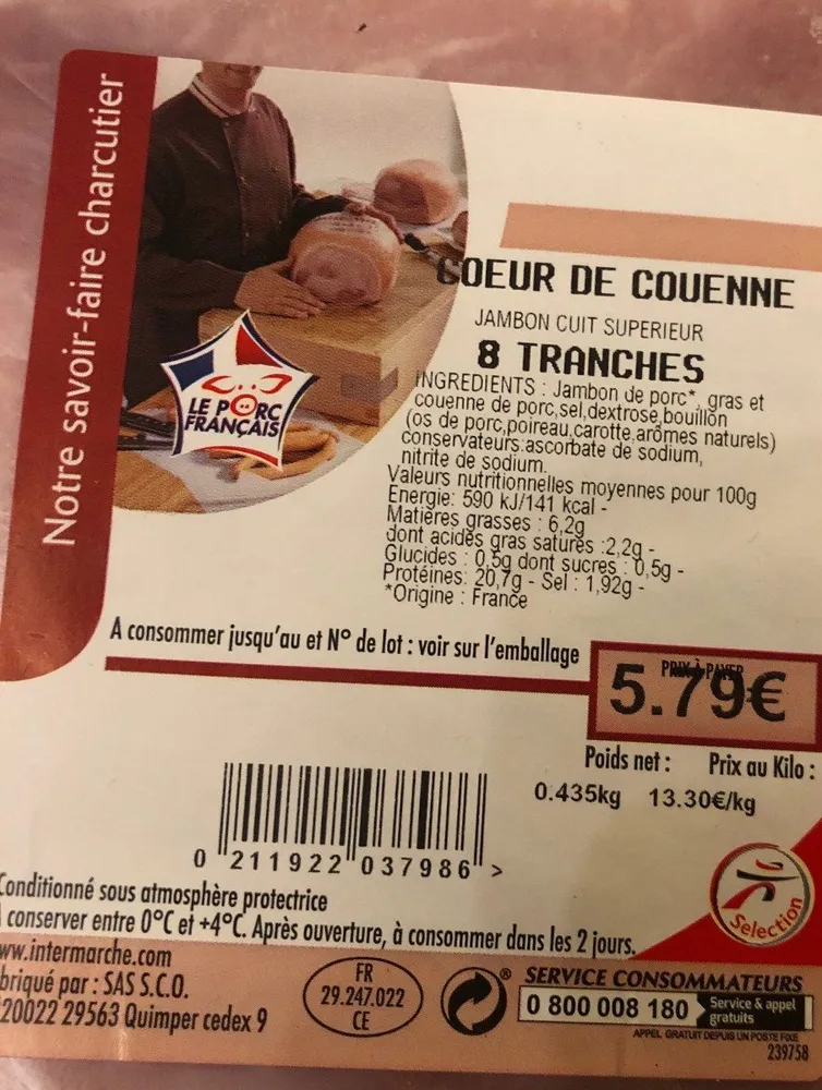 Coeur de couenne