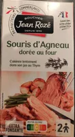 Souris d'agneau dorée au four