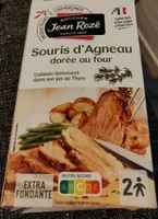 Souris d'agneau dorée au four