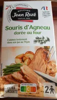 Souris d agneau dorée au four