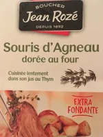 Souris d’Agneau dorée au four