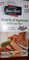 Souris d'agneau dorée au four