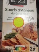 Souris d'agneau doree au four
