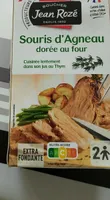 Souris d'agneau dorée au four