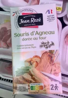 Souris d’agneau dorée au four