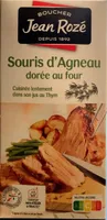 Souris d’agneau dorée au four
