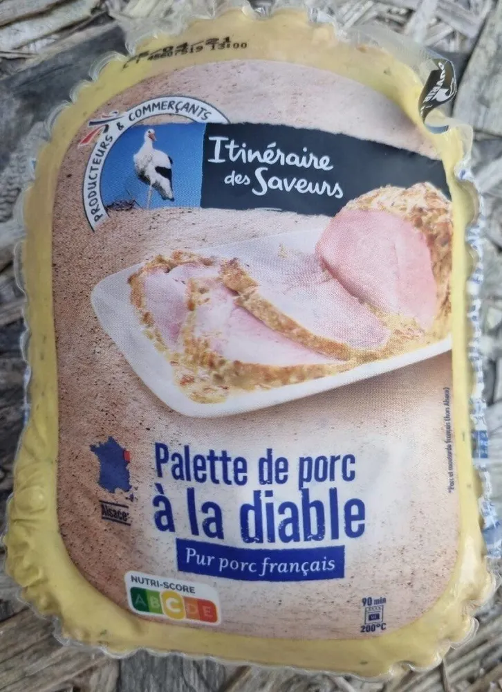 Palette de porc à la diable