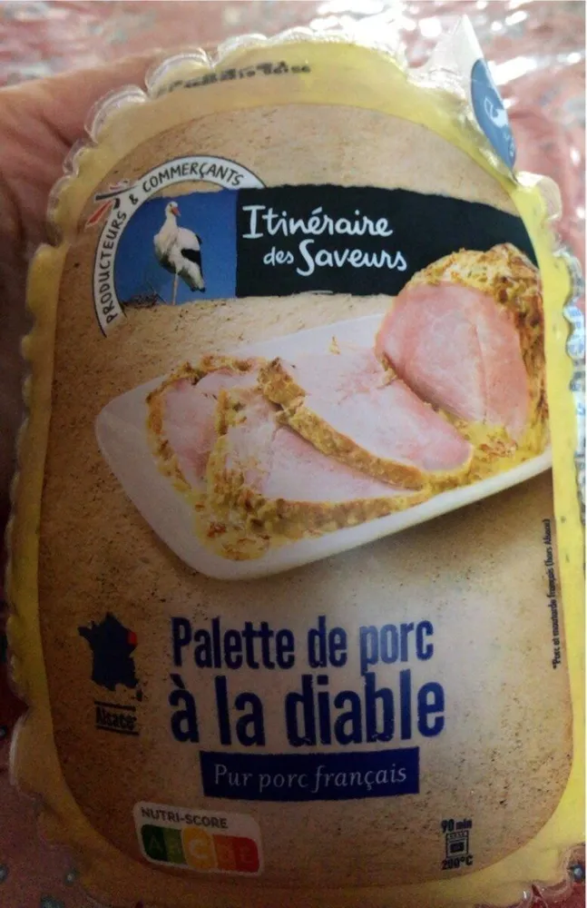 Palette de porc à la diable