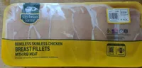 Boneless Skinless Chicken Breast Fillets with Rib Meat