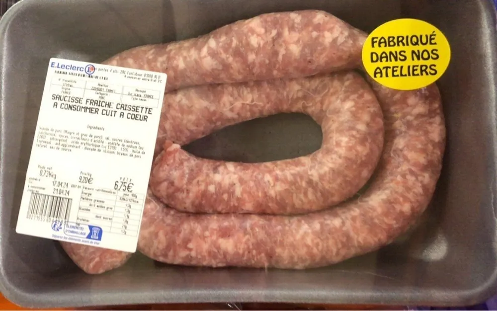 Saucisse fraîche