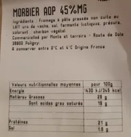 Fromage Morbier