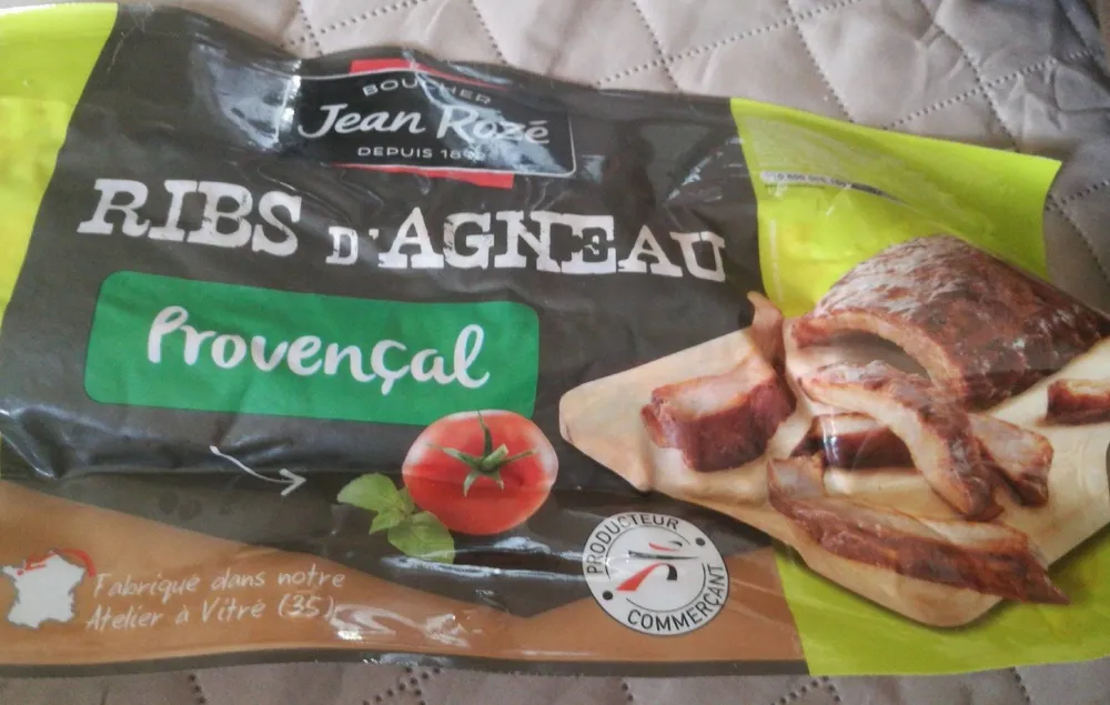 Ribs d'agneau