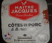 Maître Jacques côte de porc a la mexicaine