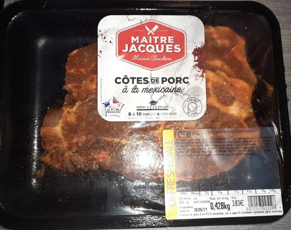 Cote de prix à la mexicaine