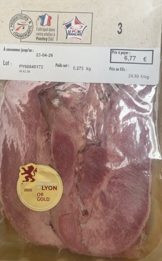 Langue de porc en gelée