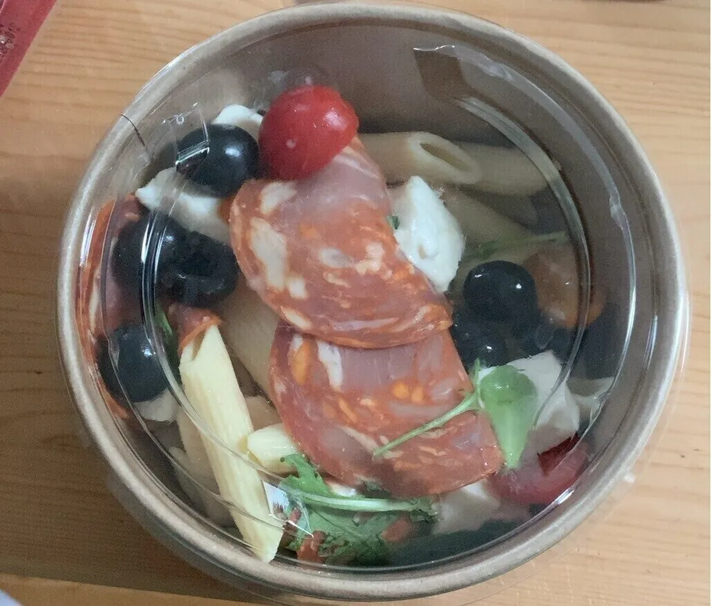 Salade Pates Chorizo Mozza