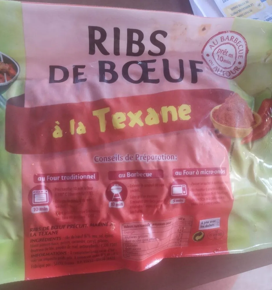 Ribs de bœuf