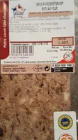 Gros pâte breton rôti au four