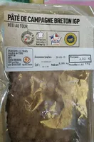 Pâte de campagne Breton igp