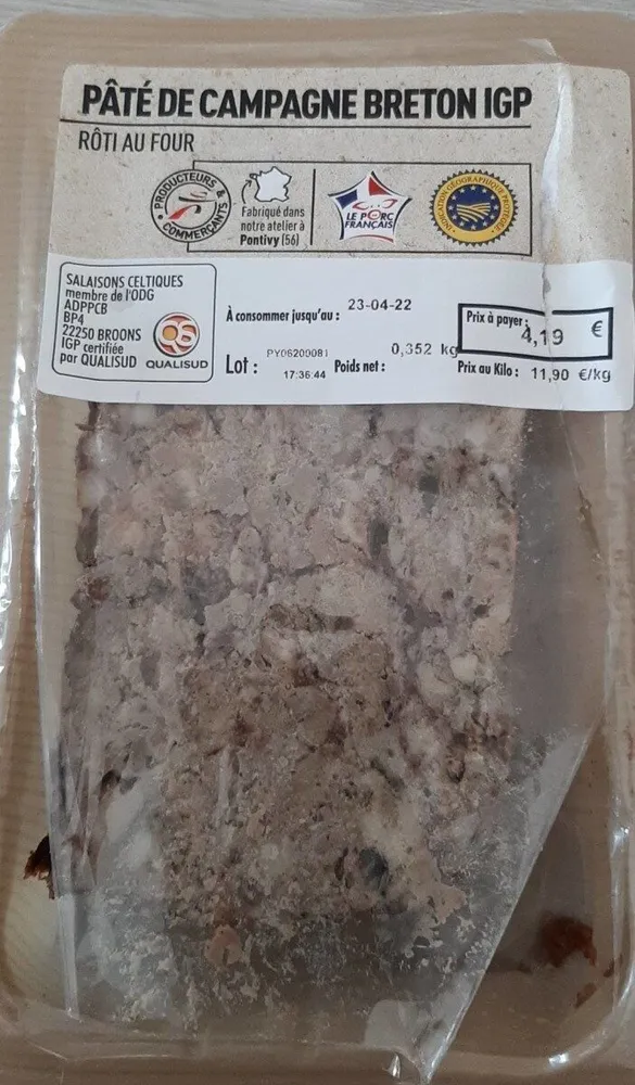 Pâté de campagne breton