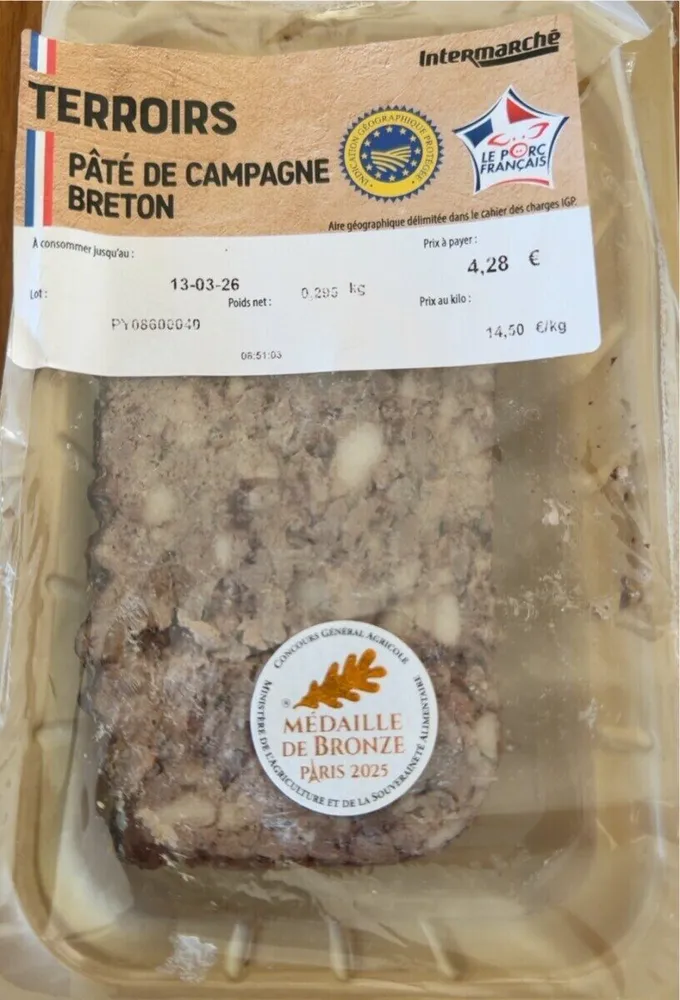 Pâté de campagne Breton