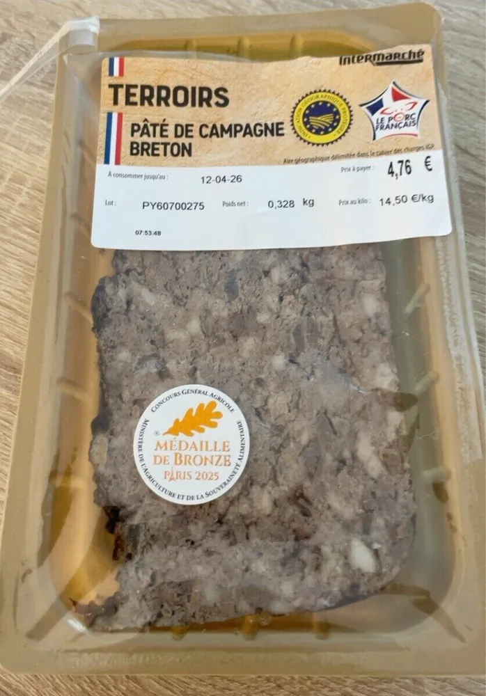 Pâté de campagne Breton