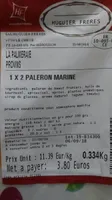 Paleron mariné