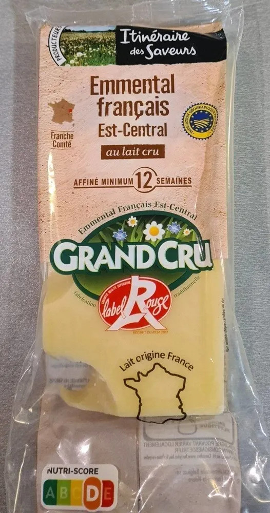 Emmental français au lait cru
