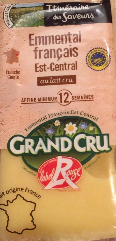 Emmental francais au lait cru