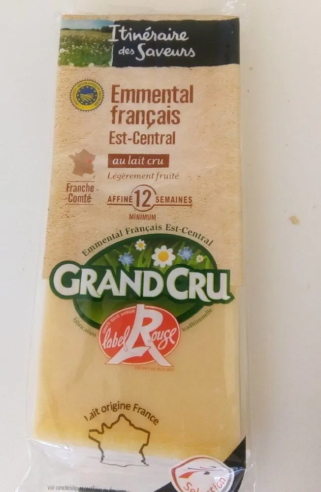 Emmental français Est-Central au lait cru