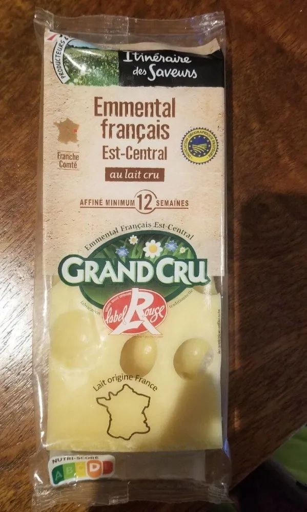 Emmental français Est-Central au lai cru
