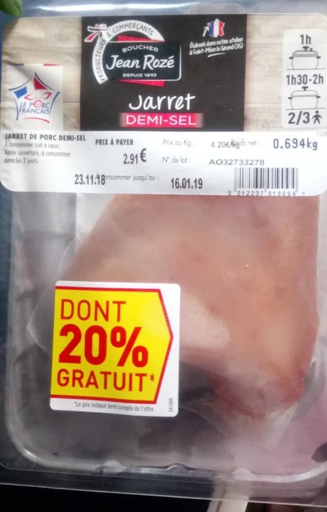 Jarret demi-sel