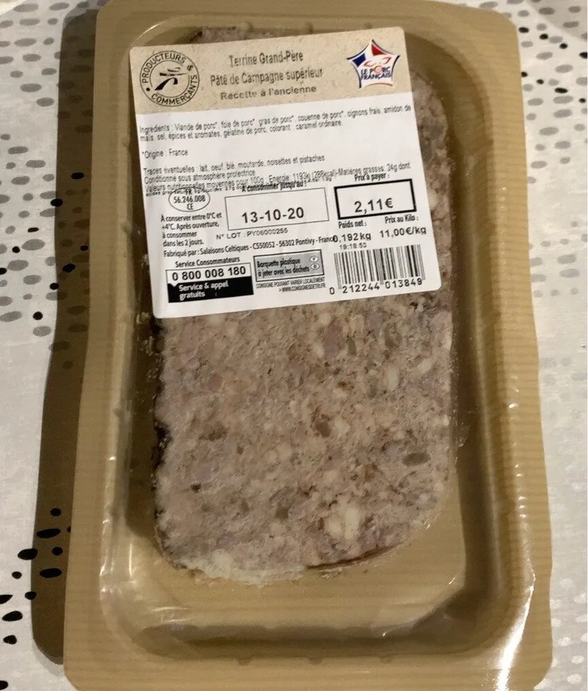 Terrine de grand-Père