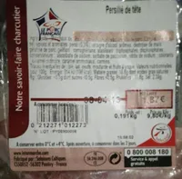 Pâté persillé de tête