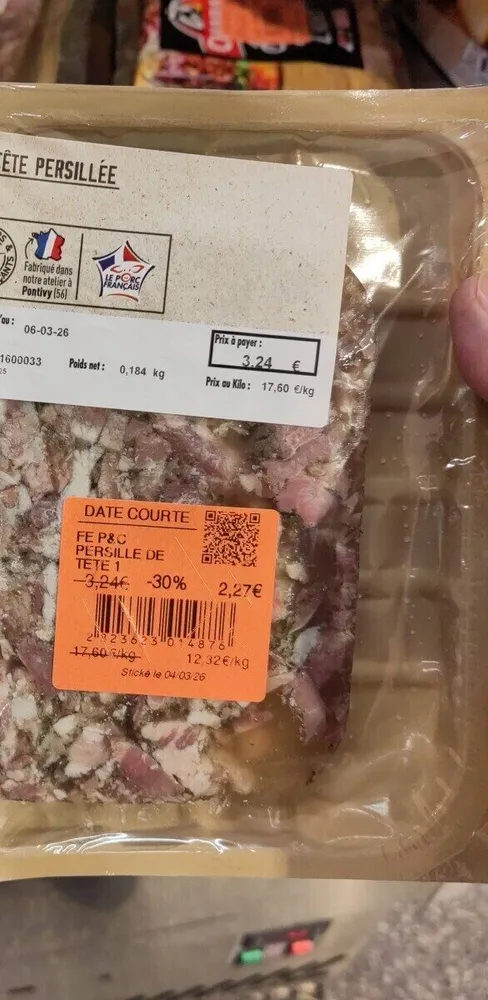 Tête persillée