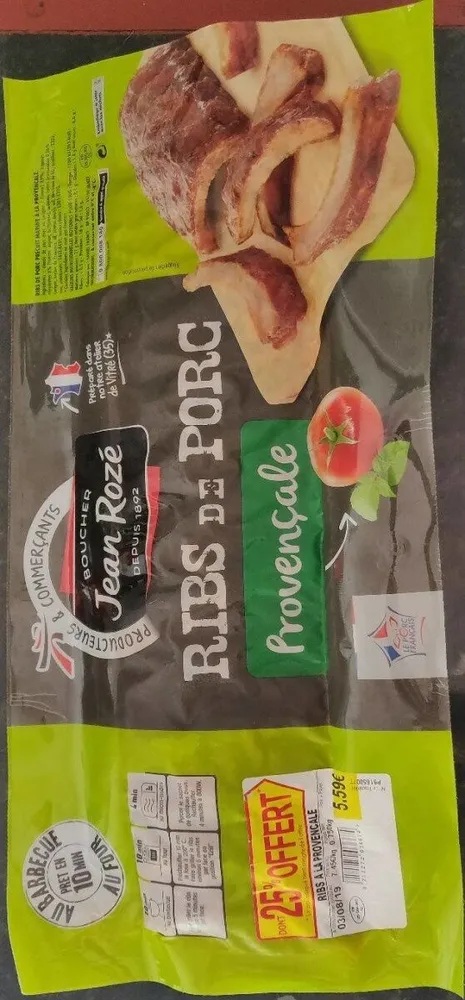 Ribs de porc